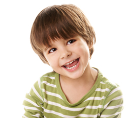 A picture of a boy smiling